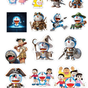Doraemon Stivker Nepal,