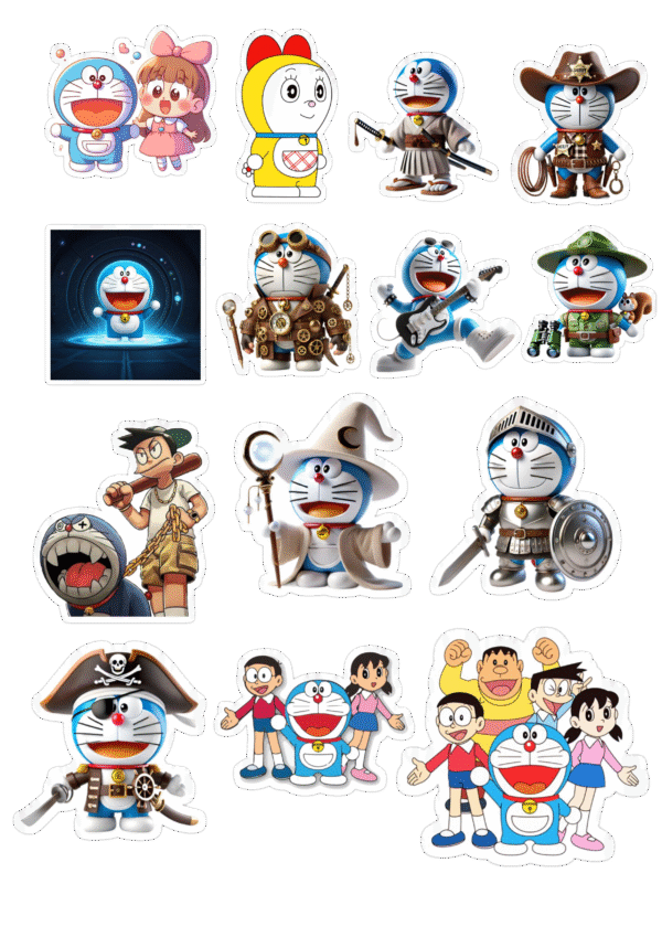 Doraemon Stivker Nepal,