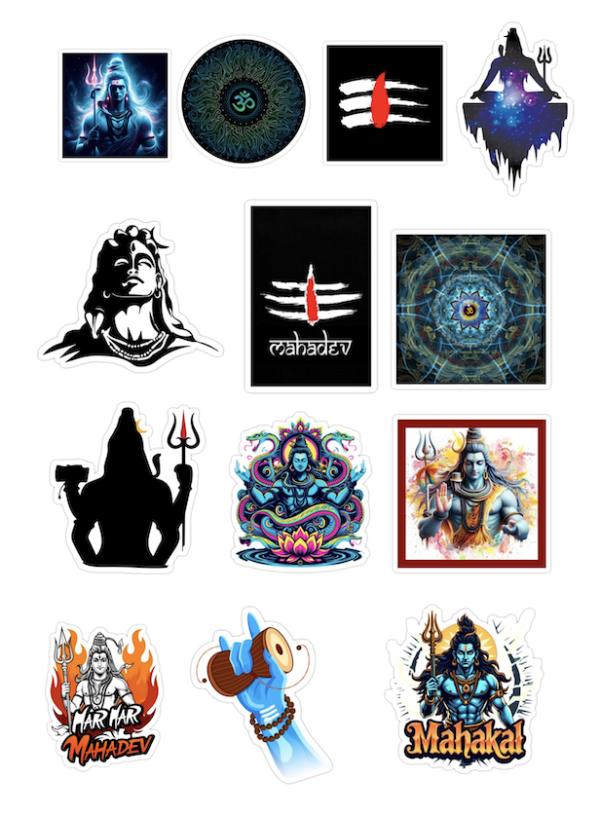 Lord Shiva Sticker Nepal